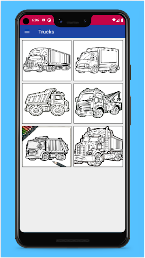 Android application ColoringBook screenshort