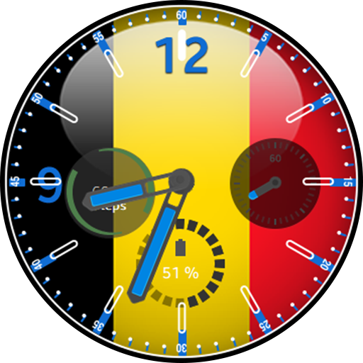 Belgian Flag Watchface logo