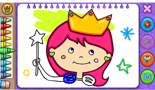 Princess Coloring Book & Games 1.66 screenshots 17