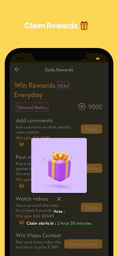 Screenshot of Short Video App - Funzz