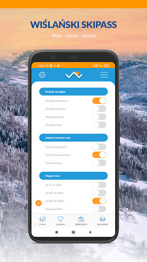 Wiślański Skipass Screen 2