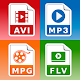 Video Converter: MP3 AVI MPEG GIF FLV WMV MP4 Baixe no Windows