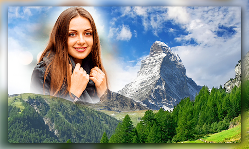 Android application Hill Photo Frames screenshort