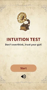 Intuition test