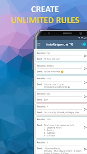 AutoResponder cho Telegram MOD APK (Mở khóa Premium) 3