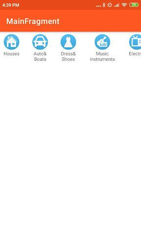 Android application Flato app screenshort