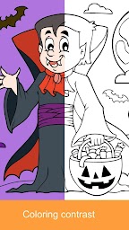 2021 Halloween Coloring Books