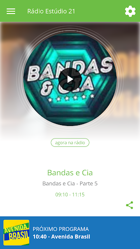 Android application Rádio Estúdio 21 screenshort