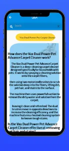 Vax Dual Power Pet Guide