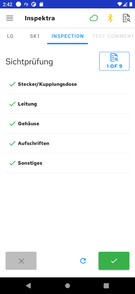#1. Inspektra (Android) Ved: Inspektra
