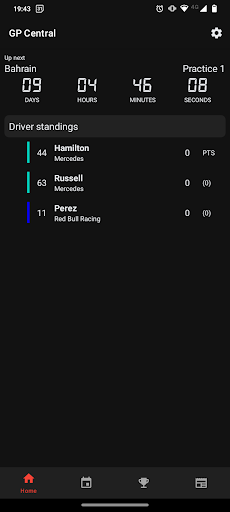 Android application GP Central screenshort