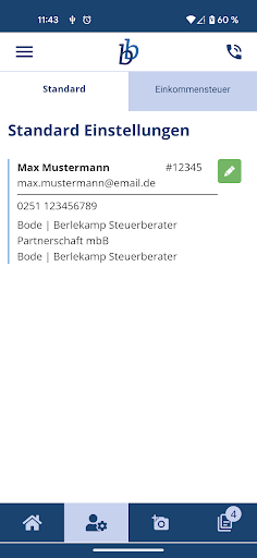 Steuerberater Bode-Berlekamp Screen 2