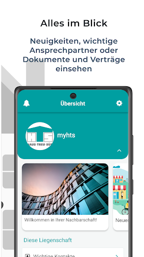 myHTS Screen 2