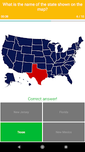 Screenshot 4 Prueba Mapa de Estados Unidos- android