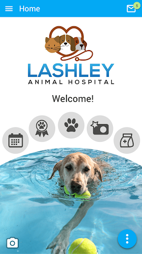 Android application Lashley Animal Hospital screenshort