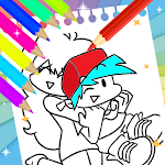 Cover Image of Unduh FNF Coloring book  APK