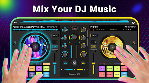 Android application DJ Music mixer - DJ Mix Studio screenshort
