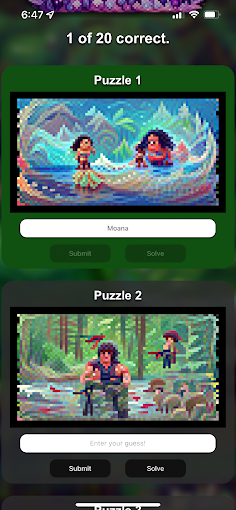 PixelQuiz - Screenshot 2