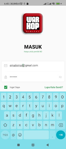 Android application Mitra WADI screenshort