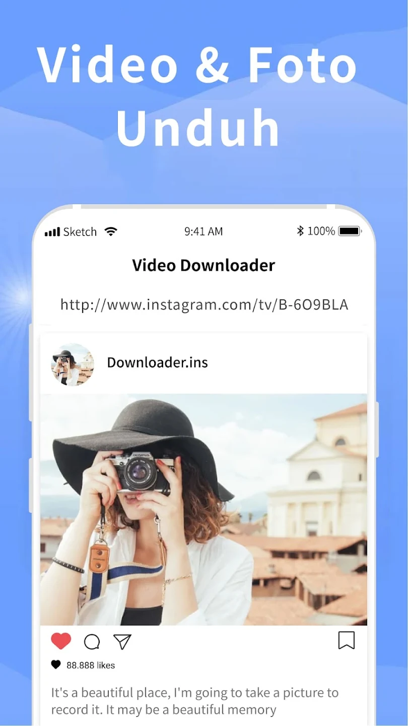 cara menyimpan video dari Instagram di iPhone