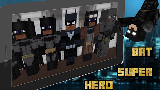 Bat Superhero Mod for MCPE 1