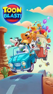 Toon Blast 8444 Apk + MOD (Lives/Coins/Booster) for Android App 2022 7