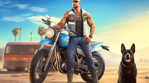 Android application Indian Bikes Driving 3D screenshort