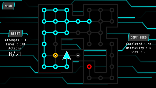 Android application Tile Trek screenshort