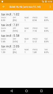 Discount Sales Tax Calculator MOD APK (Naka-unlock, Walang ADS) 4
