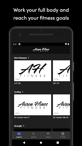 Aaron Hines Fitness Screen 2