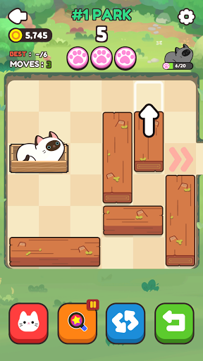 Push Push Cat - Cat Rescue Puzzle  screenshots 1