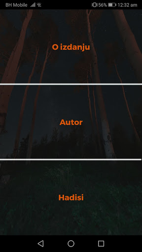 Vista previa de la aplicación