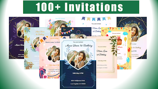 Birthday Invitation Maker screenshot 4