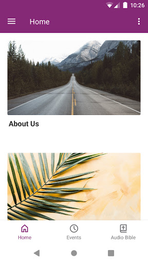 Android application Grace & Peace screenshort