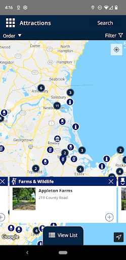 Screenshot of Visit North of Boston!