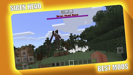 Siren Head Mod for Minecraft PE - MCPE