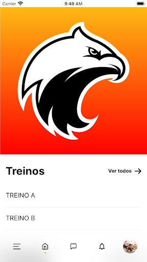Android application CARIOCA TRAINING screenshort