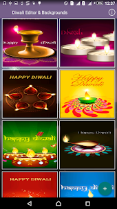 Diwali Editor & Backgrounds