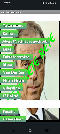 Android application Rete Compagnoni Mix screenshort
