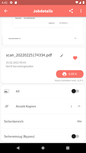AStA Copyclient Screen 3