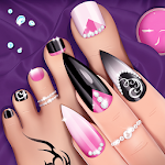 Fashion Nail Salon Game: Manicure and Pedicure App Apk