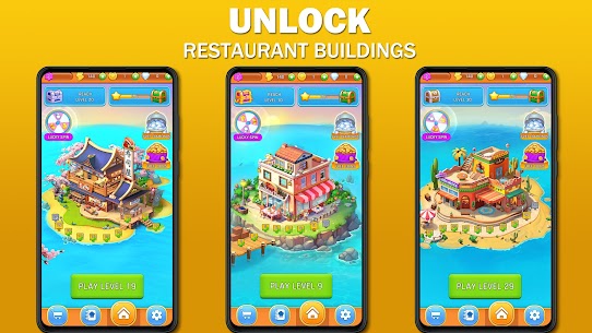 Merge Cooking Master Apk MOD (Unlimited Diamonds) Android 5