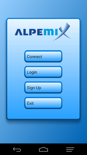 Android application Alpemix Remote Desktop Control screenshort