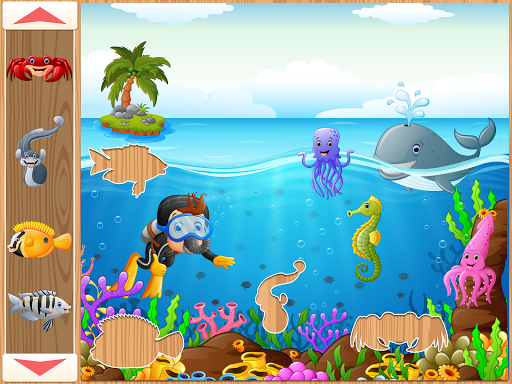 Screenshot of Kids Education Puzzle: Animals
