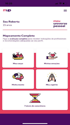 MUP - Meu Universo Pessoal Screen 3