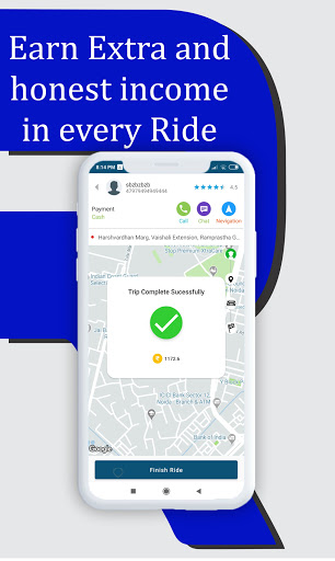 RiGO - Driver App Screen 2