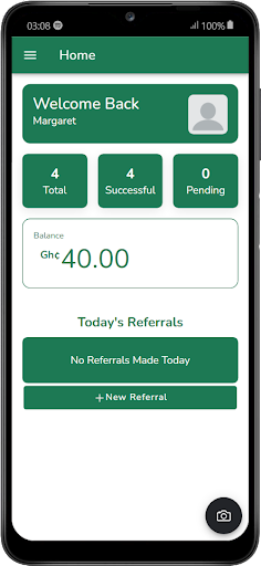 Precious Gem Referral App Screen 2