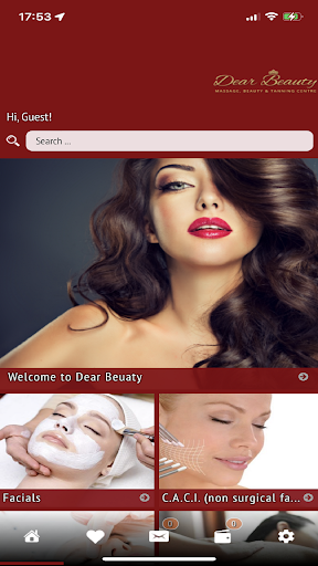 Android application Dear Beauty, East Sheen screenshort