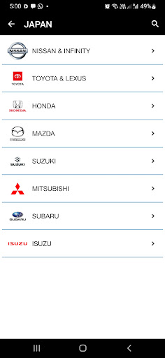 Autoparts and catalog Screenshot 4 - AppWisp.com