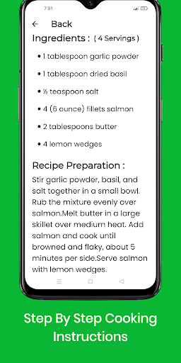 Fish Recipes Screen 2